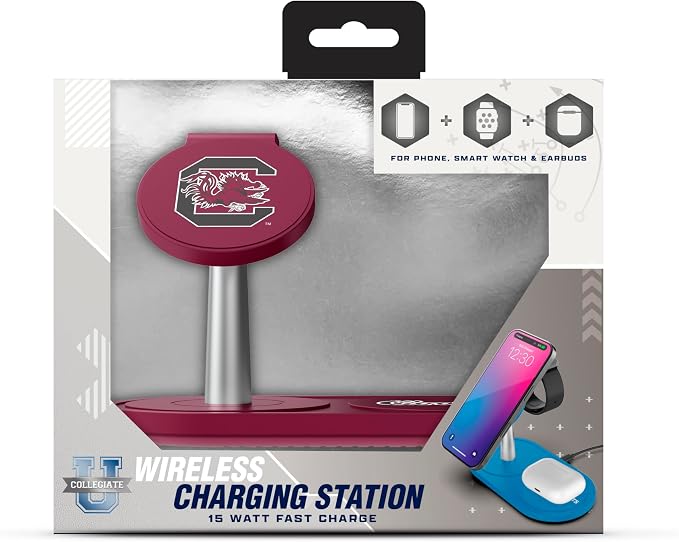 SOAR Collegiate 3-in-1 Wireless Charging Station