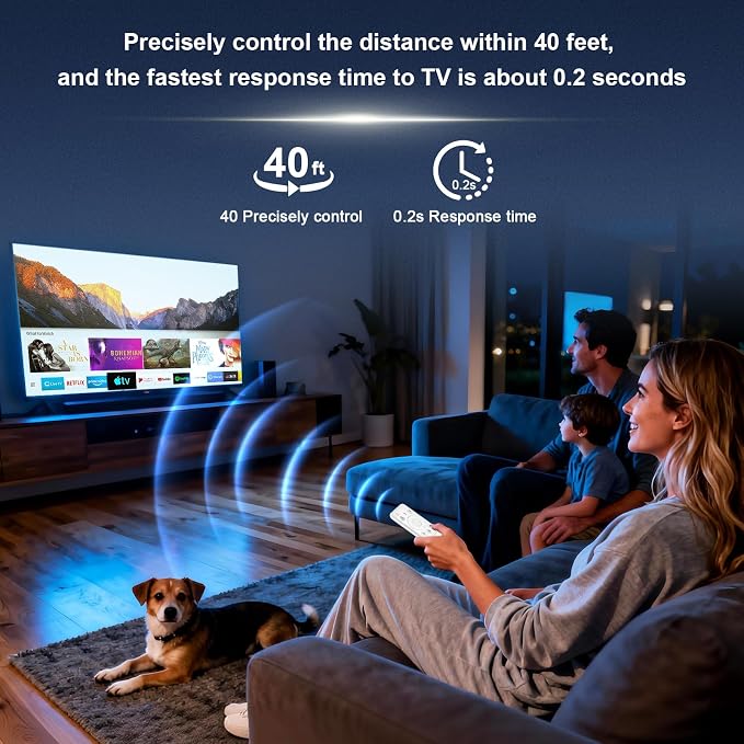 BN59-01432A TM2360E Solar Voice Remote for Samsung Frame TV Remote Replacement with Voice Search, Apps and Solar Charging for Samsung Neo QLED Smart 4K Ultra HD TV, 4 Shortcut Buttons