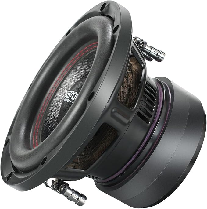 Seventour 8 inch 700 Watt Max Power Car Audio Dual 4 Ohm Car Subwoofer Sub (8" - Dual 4 Ohm)