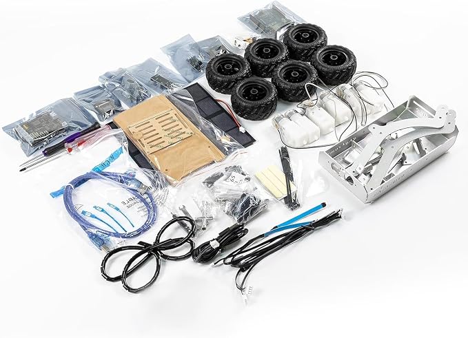 SunFounder GalaxyRVR Mars Rover STEM Kit for Arduino, Compatible with Uno R3, Rocker-Bogie Suspension,Scratch,C,Camera, FPV, for Students, Educators, Engineers