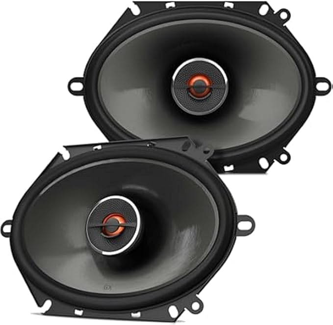 JBL 6x8 Coaxial Car Speaker 180 WTS Peak, 60 WTS RMS 2 Way (NO Grills) Pair