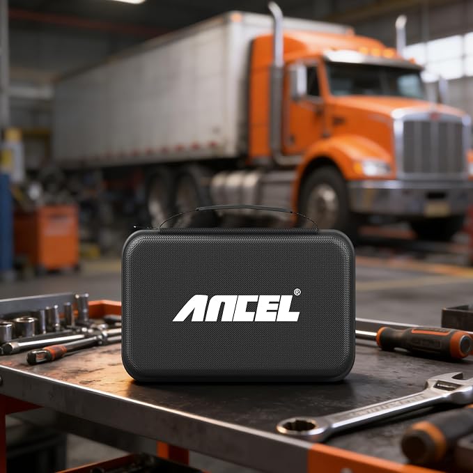 ANCEL Protective Case Storage Bag for HD100, HD110, HD120, HD200, HD210 Heavy Duty Truck Scanners(Only The Case)