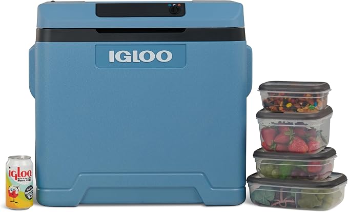 Igloo Thermoelectric Cooler & Warmer | 12V Portable Cooler for Truck, RV, Car & Home