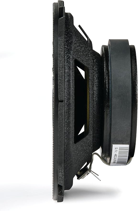 KICKER DS Series 5.25" Coaxial Speaker|43DSC504|One Pair|4-Ohm|200 Watts Peak|50W RMS|Poly-Blend Cone|UV-Treated Ribbed Foam Surround|EVC-Extended Voice Coil|Car,Truck,SUV,ATV