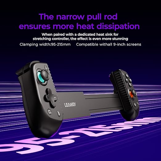 leadjoy Blead Plus Wireless Gaming Controller Hall Trigger/Joysticks Bluetooth Wireless Gamepad with Two DIY Back Keys for Switch/Switch 2/Android/iOS/PC