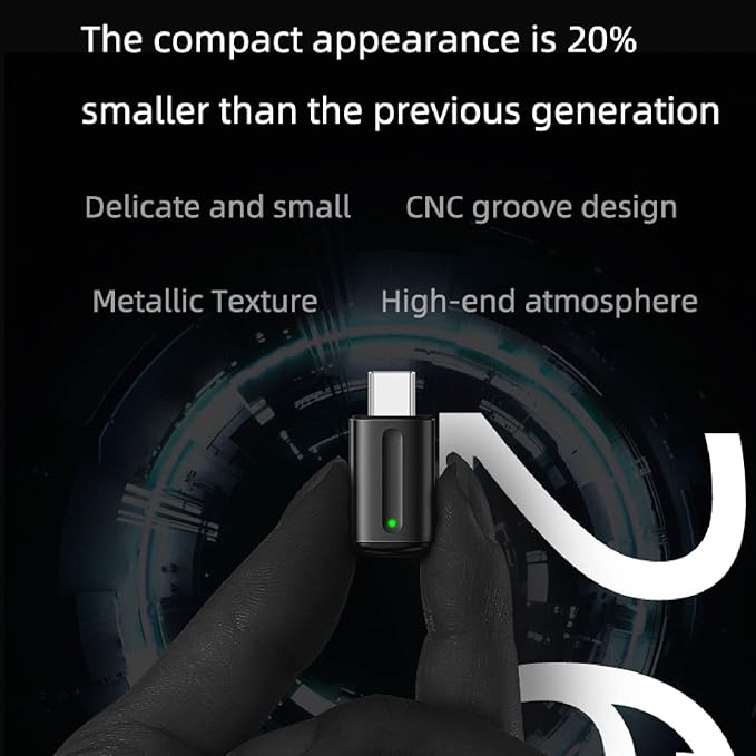 Mini Smartphone IR Remote Controller Adapter, Type C Universal Smart IR Controller, Android Mobile Phone Infrared Control for TV DVD Player Refrigerator Light