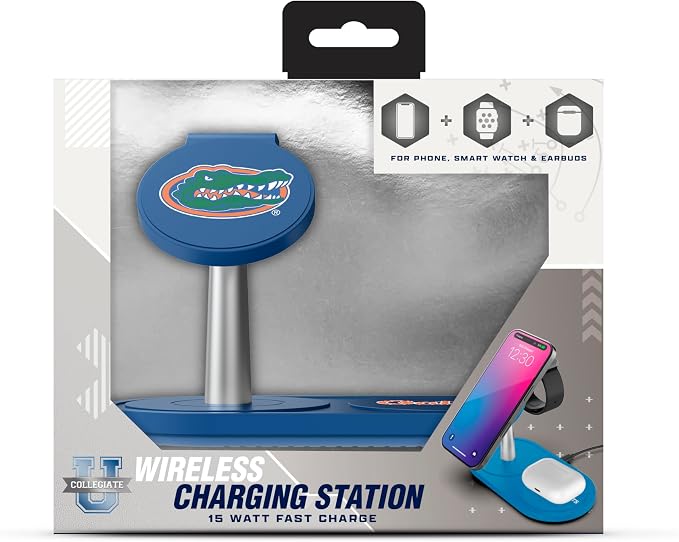 SOAR Collegiate 3-in-1 Wireless Charging Station