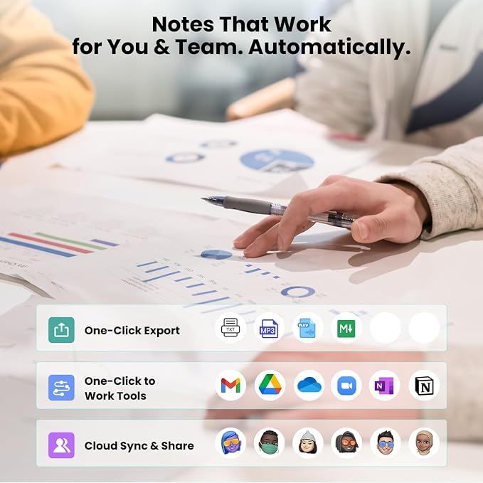 AI Voice Recorder, AI Transcription & Summary, APP Control AI Note Taking Device Supports 132+ Languages, 100H 64GB Memory, Magnetic Audio Recorder for Lectures, Learning, Meetings, Calls, Silver