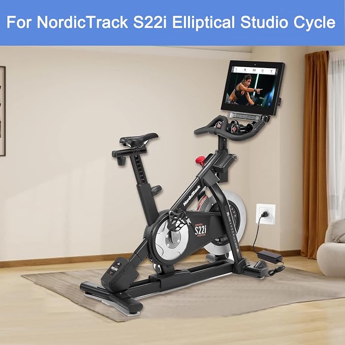 36V Charger Compatible with NordicTrack Commercial S22i S27i S10i S15i Elliptical Studio Cycle NTEX02117 NTEX02117NB NTEX02121 NTEX02422 22" Fitness Bike IN3603500 418190 Charger Power Cord