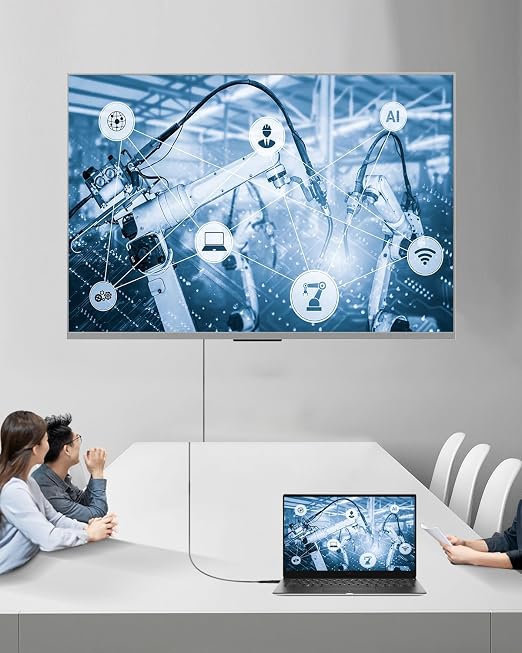 4K HDMI Cable 75 ft,Fiber Optic HDMI Cord (HDMI2.0b, 18Gbps, 4K 60Hz 4:4:4 RGB, 1080p), Ultra High Speed Uni-Directional Active Slim Cord, Compatible with PC Laptop PS3 PS4 Projector HDTV