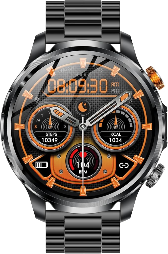 Military Smart Watches for Men Fitness Tracker Watch, 1.91" Men's Smart Watch with 1000mAh/5 ATM Waterproof/LED Flashlight/110+ Sport Modes/Heart Rate/SpO2/Sleep, Men's Watches for Android & iPhone