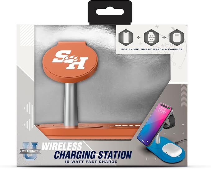 SOAR Collegiate 3-in-1 Wireless Charging Station