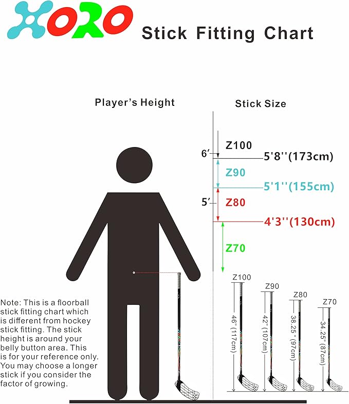 ACCUFLI Floorball Stick XORO Z100