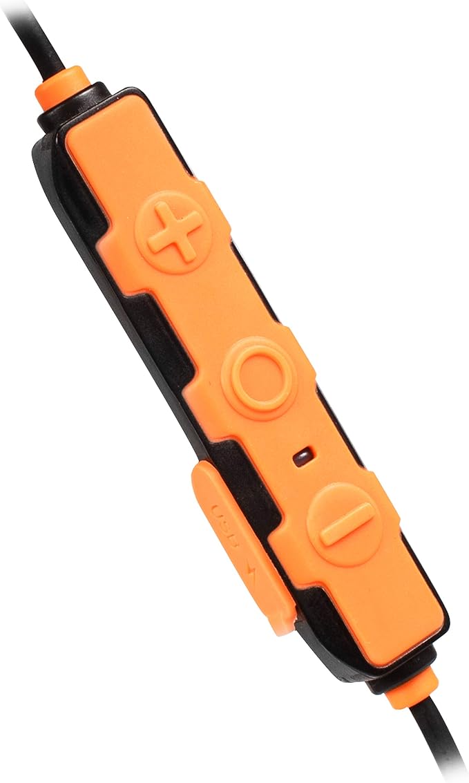 ISOtunes PRO 2.0 Bluetooth Earplug Headphones, 27 dB Noise Reduction Rating, 16+ Hour Battery, IP67 Durability, Noise Cancelling Mic, OSHA Compliant Professional Hearing Protector (Safety Orange)