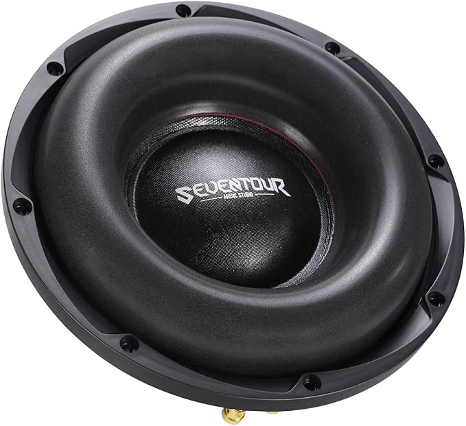 Seventour 10 inch 1200W Max Power Car Audio Dual 4 Ohm Car Subwoofer (10" - Dual 4 Ohm)