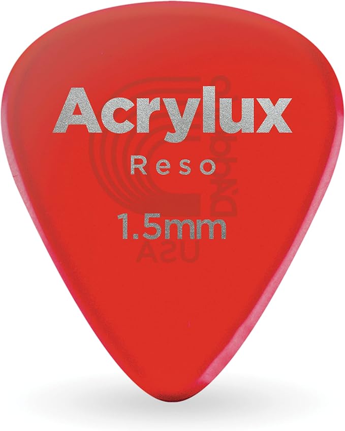 D'Addario Acrylux Reso Standard, 25 Bulk Pack (1AR7-25)