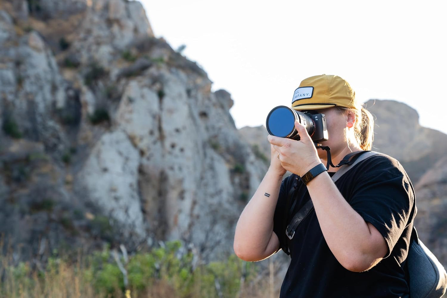 PolarPro 77mm Peter McKinnon Mist VND Camera Filter - 2-5 Stop Variable Neutral Density Lens Filter for DSLR/Mirrorless Pro Video – for Cinematic Shutter Speed Control + Diffusion