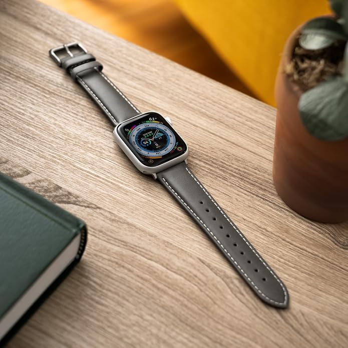 Archer Watch Straps - Top Grain Leather Watch Bands for Apple Watch