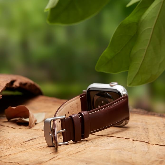 Archer Watch Straps - Top Grain Leather Watch Bands for Apple Watch