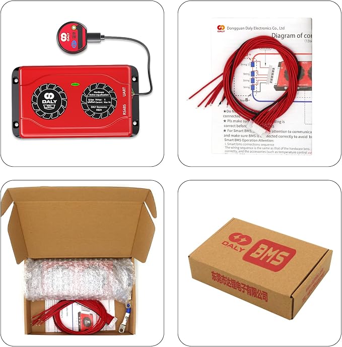 Daly Smart Active Balancer 1A 8S with Bluetooth App for Lithium Battery LiPo NCM LTO Equalization Solar Storage Energy Transfer Board