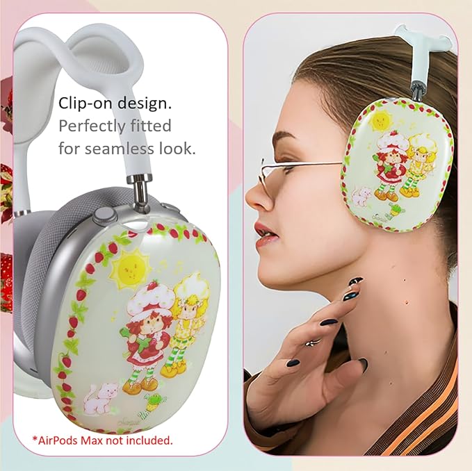 Sonix Protective Case for AirPods Max 2 & 1 | Headphones Cover | Strawberry Shortcake Berry Besties