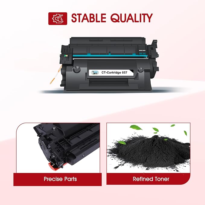 057 Toner Cartridge Compatible for Canon 057 057H MF455dw MF445dw CRG-057 Toner Cartridge for Canon ImageCLASS MF448dw MF441dw MF443dw MF449dw LBP226dw LBP227dw LBP228dw Printer Ink Black 2-Pack