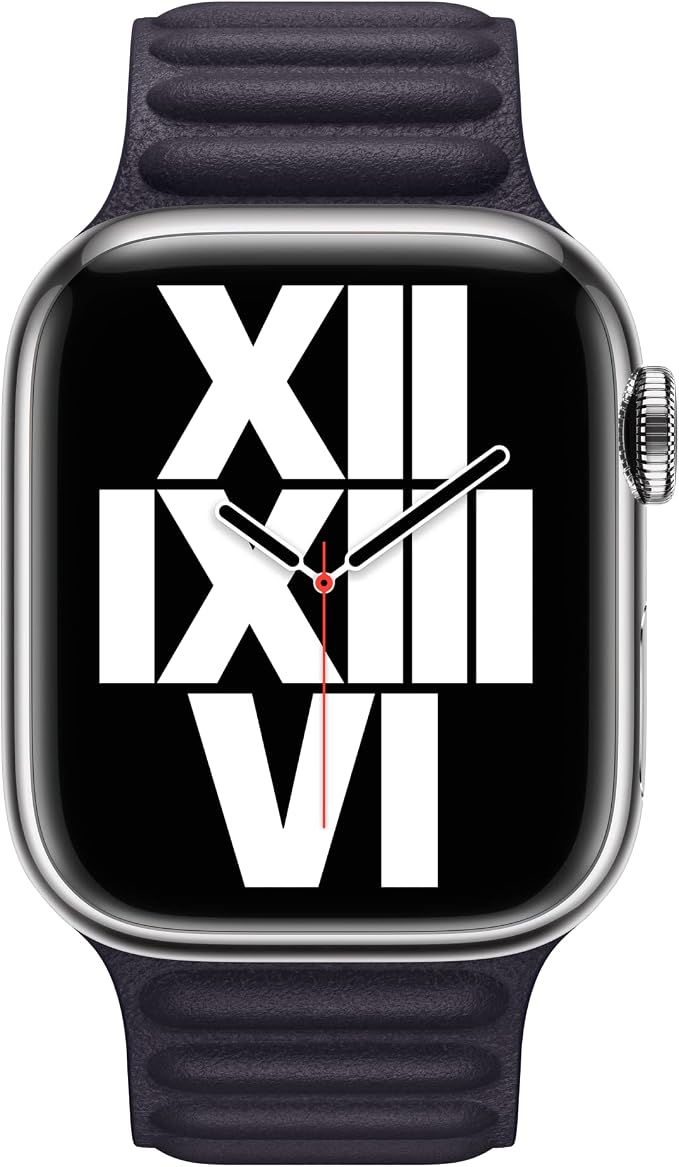 Apple Watch Band - Leather Link (41mm) - Ink - S/M