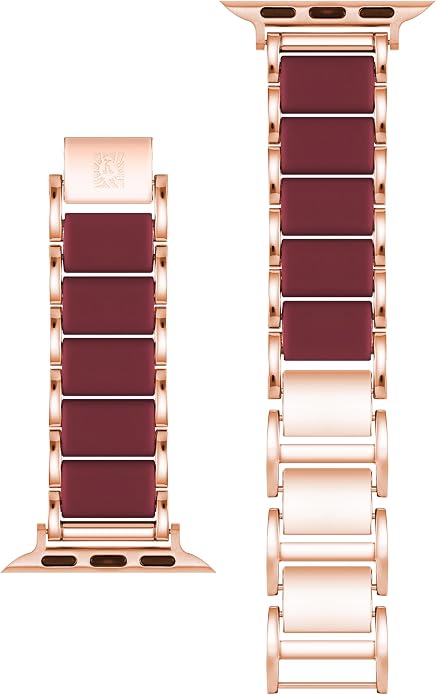 Anne Klein Silicone Adjustable Bracelet for Apple Watch
