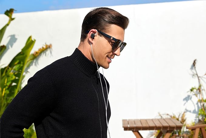 KZ ZS10 Pro X Gaming Earbuds, KZ in Ear Monitor,Upgraded 4BA 1DD in Ear Monitor Wired Headphone Multi Driver IEM Earphone with Silver-Plated Recessed 2Pin Cable for Audiophile (Dark, with Mic)