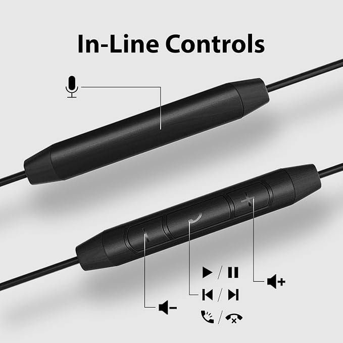 Avantree Resolve – USB-C Wired Open-Ear Earbuds w/Mic & Over-Ear Hook | Large Size, Compatible with iPhone 15/16/17, Google & Android Type C Phones, Ideal for Office, Outdoor & Home
