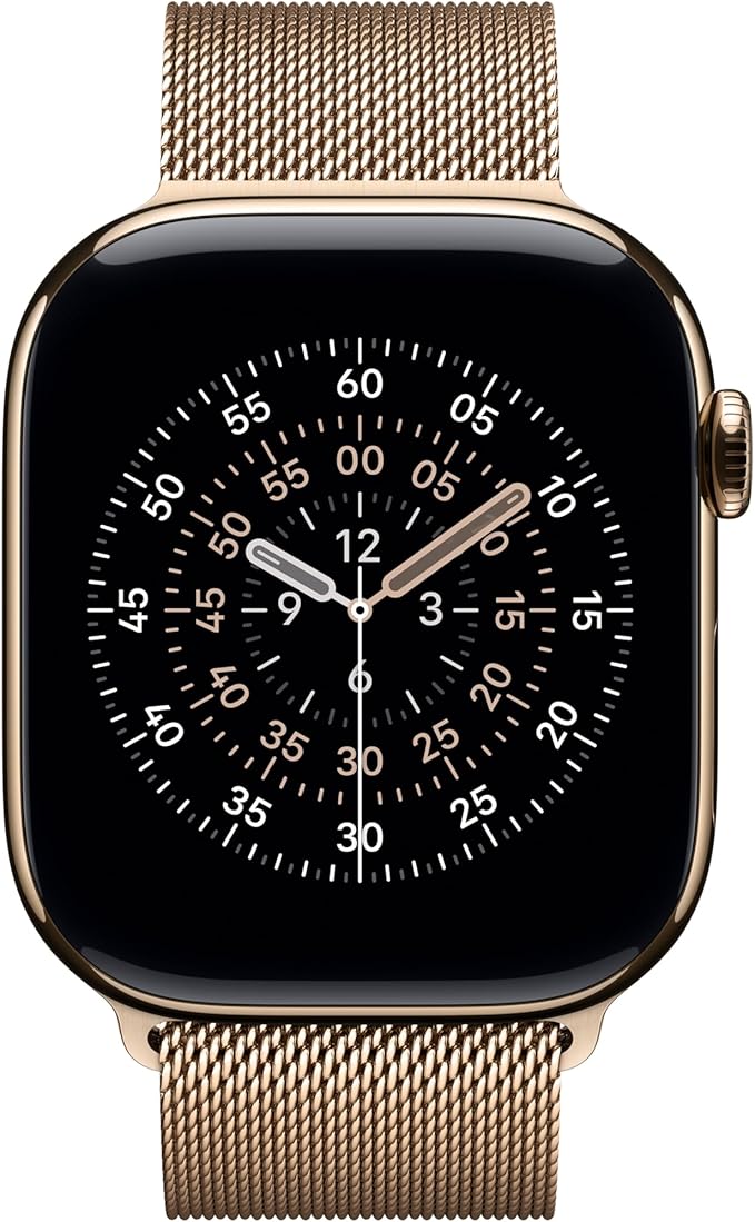 Apple Watch Band - Milanese Loop - 46mm - Gold - M/L