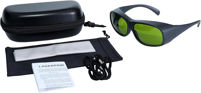 LaserPair 755/808/1064nm Infrared Laser Safety Goggles, Alexandrite,Diodes,ND:YAG Laser protection according CE EN207(Model: ADY)