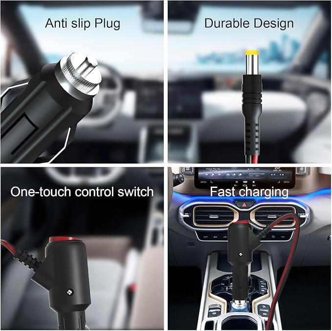 Car Charger for Inogen Portable Oxygen Concentrator Compatible with Inogen One G1 G2 G3 G4 G5 ADP-120RH BA-301 BA-302 BA-303 Concentrator Power Adapter Cord