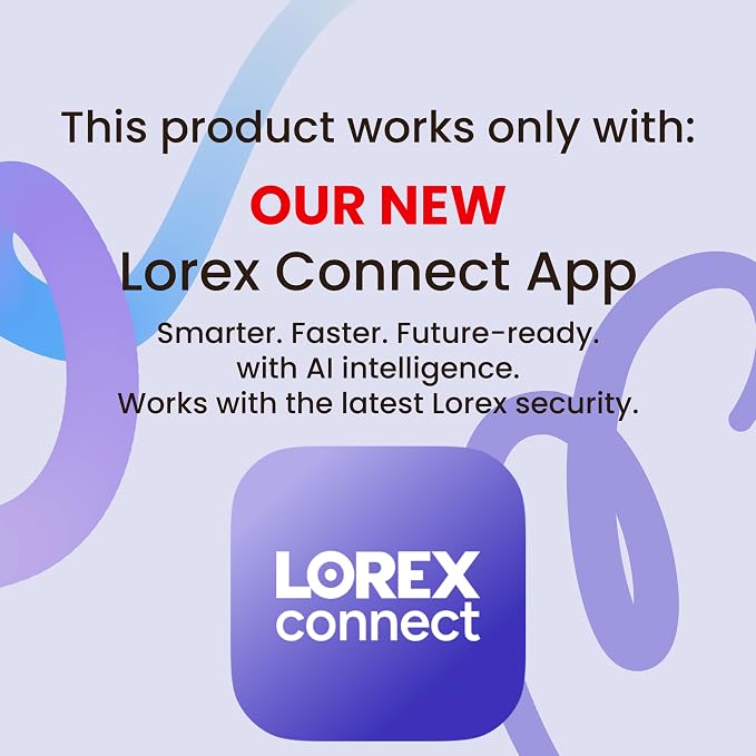 Lorex Connect 2K Wi-Fi Battery-Powered Spotlight Camera | New APP | Motion Detection | Color Night Vision | Flexible Storage: MircoSD (not Included) or Cloud | Versatile mounting | IP66 Weatherproof
