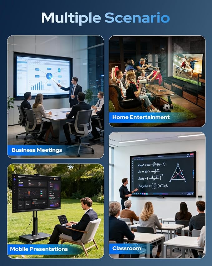 2026 Wireless Transmitter and Receiver, 492FT Long Range Extender, Low Latency & Stable Connection, Streams Video Wirelessly from Netflix, Laptop, TV Box, Camera to Multiple Screens & TVs