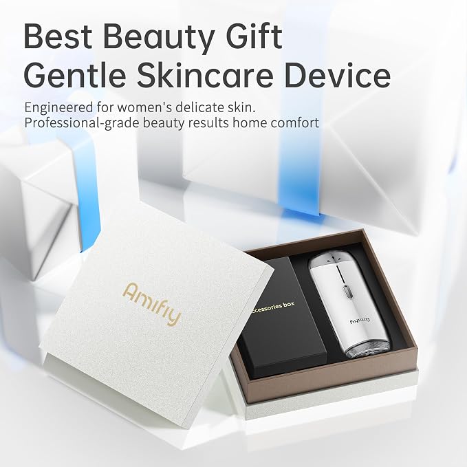 Ice Cooling IPL Home Use Hair Removal Device, Laser Hair Removal Machine Painless Epilator for Women Men, 3 Energy Levels & 2 Modes, Face Body Use with Razor & Glasses