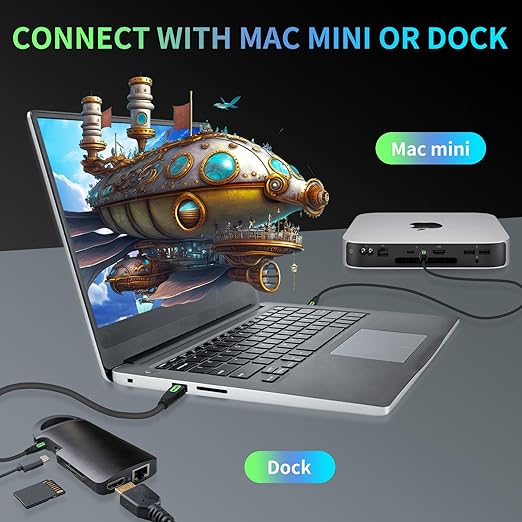 4FT/1.2M USB 4 Cable Compatible with Thunderbolt 4/3 Cable,240W Fast Charging,40Gbps Data Transfer, 8K60hz Video,USB4/USB-C Cable Compatible with iPhone 15,Docking,Latop