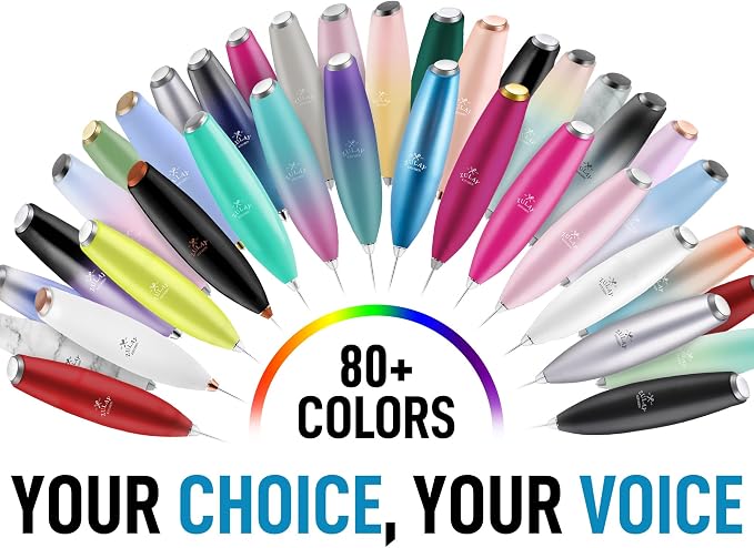 Zulay Kitchen Powerful Milk Frother Wand With Duracell Batteries - Ultra Fast Handheld Drink Mixer - Electric Whisk Foam Maker for Coffee, Lattes, Cappuccino & Matcha - Z1 Motor - Borealis