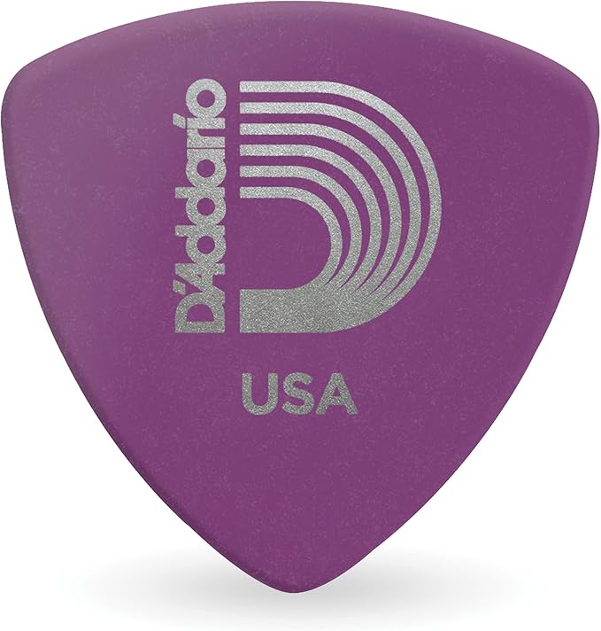 D'Addario Duralin Guitar Picks, Heavy, 10 pack, Wide Shape