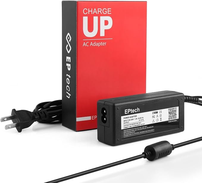 AC/DC Adapter for Speedclean CoilJet CJ-95 CJ-125 Portable Coil Cleaning System Speedclean Speed Clean (with Barrel Round Plug tip) Power Supply Cord Cable PS Battery Charger Mains PSU