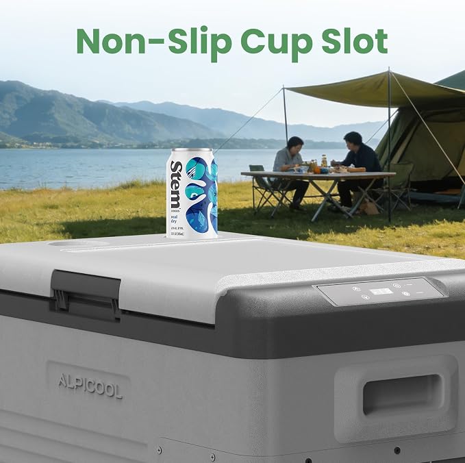 ALIPICOOL Electric Cooler 12 Volt Portable Refrigerator for Car, 29 Quart Car Fridge, Single Zone Car Freezer Cooler 12/24V DC, 110~240V AC for Camping,Overlanding, RV, Truck, -4℉ to 68℉ (CL30)