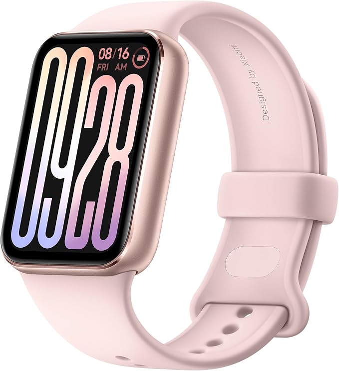 XIAOMI Smart Band 9 Pro Smartband Global Version 1.74" Display Blood Oxygen GPS Health Monitoring Fitness Tracker 150+ Sports Mode (Rose Gold)