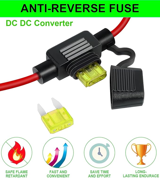 10A 120W Golf Cart 18V 20V 24V 36V 48V Step Down to DC 12V Converter Voltage Regulator Reducer Power Buck Converter Waterproof Transformer