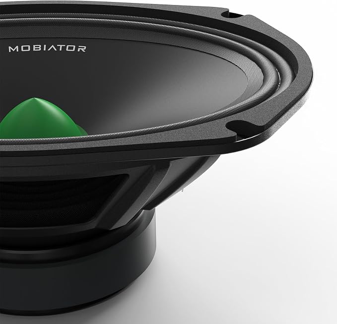 Audio Midrange Loudspeakers MB-M694 6×9 1000W Max, 4 Ohms High Efficiency Car Audio Door Speakers for Car or Truck Stereo Sound System-Black (2 Speakers) (MB-M694)