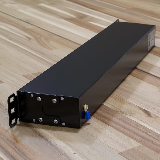 WTH-CS/PDU-C13-E (US121052E) Heavy Duty Metal 1U Rack Mount PDU, Inlet C20 20A 120/240V Open end (Without Extension Cord), Outlet C13 x10 Ports