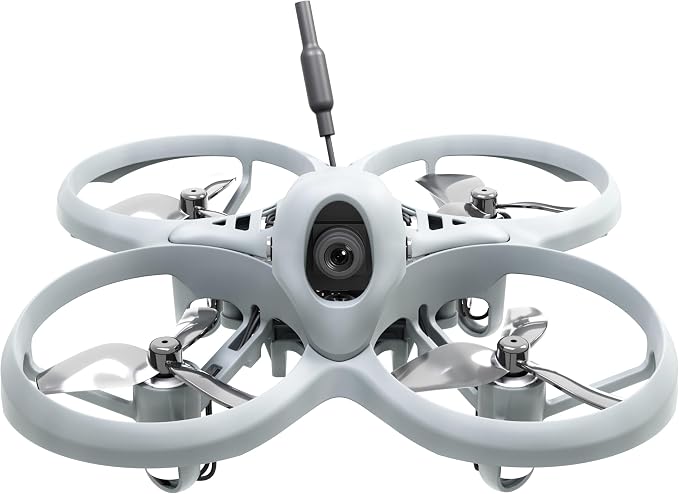 Tinyhawk Lite FPV Drone with Camera RTF Kit With FPV Goggles and Remote Control for Beginners Ready To Fly Set with ERLS RunCam Nano 3 VTX 25mW 100mW 400mW Super Light 37g 75mm 750mAh