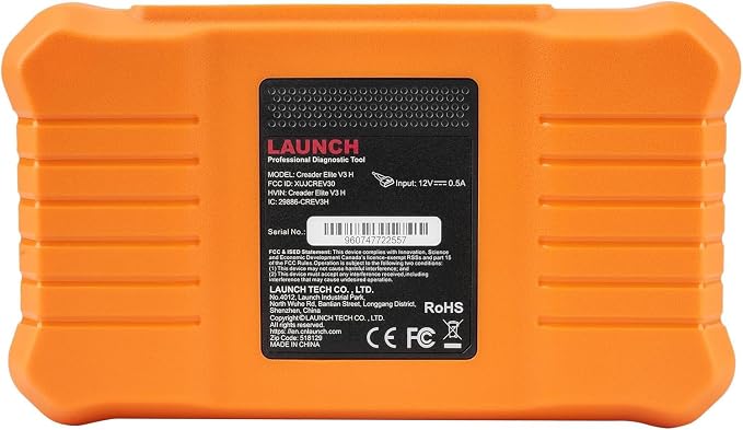 2026 LAUNCH Creader Elite V3.0 fit for Honda Acura Bi-Directional Scan Tool, Full System OBD2 Scanner, All Reset Service Code Reader, AUTOVIN, ECU Code, Battery Registration, Lifetime Free Update