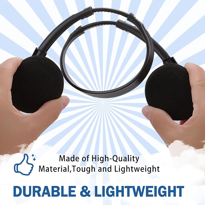 50 Pack Classroom Headphones Bulk for Students School, Wired Class Set Headphones for Kids Children Toddler Boys Girls Teen(Black)
