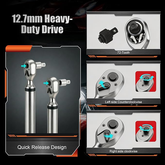 Digital Torque Wrench & OBD2 Scanner Tool Bundle for Cars