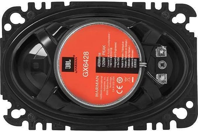 JBL GX642 4" X 6" 2-Way GX Series Coaxial Car Loudspeakers